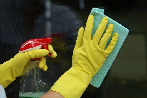 Professional cleaners refreshing a home in Finsbury Park