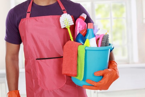 Clean sofa and chairs after upholstery cleaning service